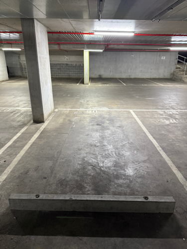 Secure Parking Space in Front of Lincoln Square (Melb. Uni)
