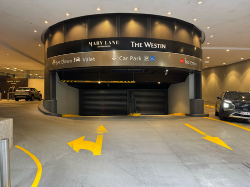 Indoor lot parking on Mary St in Brisbane City