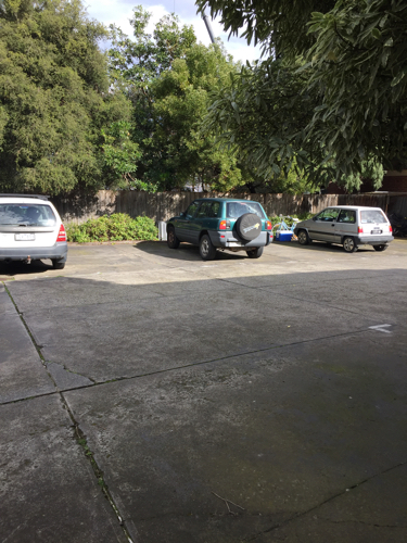Secure gated parking close to city and services.