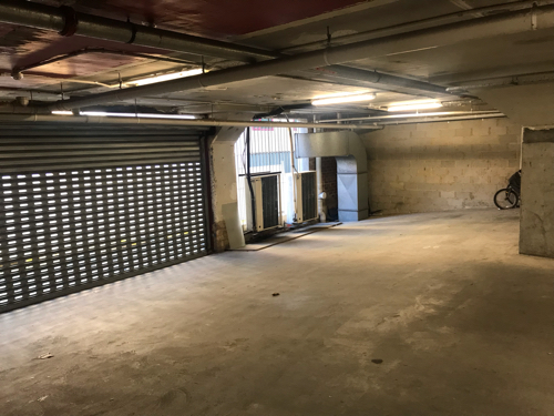 Lock up garage parking on Swanston Street in Carlton
