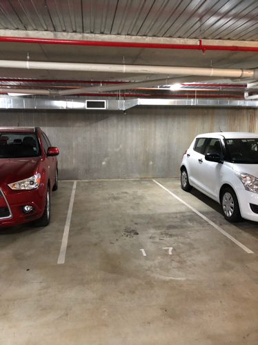Indoor car park at Kingston Foreshore