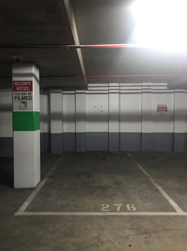 Great underground parking in Carlton