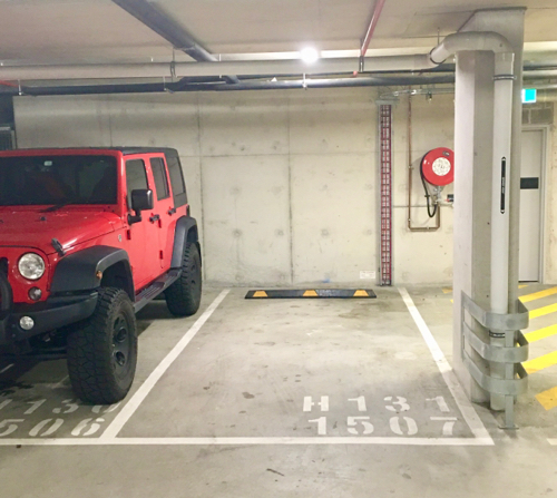 Great, safe parking space, very close to Darling Square & Haymarket.