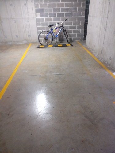 A secured parking space, going super cheap.