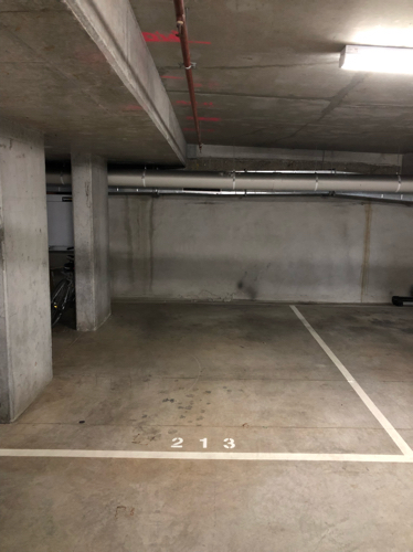 secure underground parking