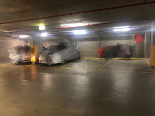 Secure indoor parking in Barangaroo
