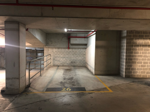 Secure underground parking spot - Pyrmont