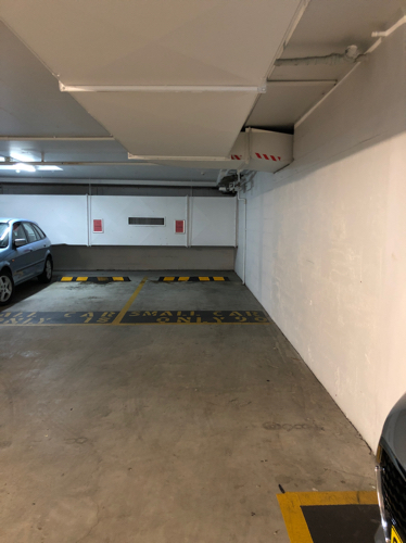 Secured car space with remote & 24/7 access