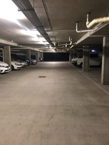 Indoor lot parking on Leicester Street in Carlton Victoria