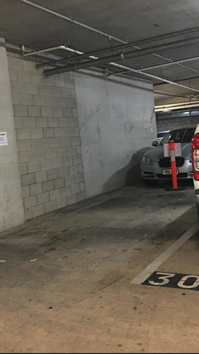 Secure undercover reserved carpark 24/7 access via remote control 185 Morphett St Adelaide.