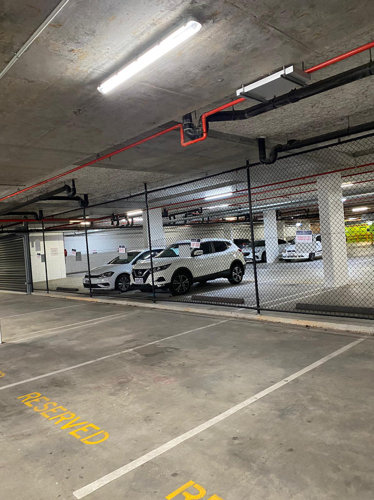 24/7 Secured Underground Car Parking Space in Bundoora. PLENTY ROAD ENTRANCE