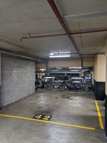 Great indoor parking space near the city with easy access.