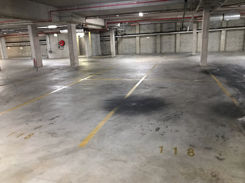 2 of 7 CAR PARK SPACES AVAILABLE AT             ALDI Underground Secure CarPark