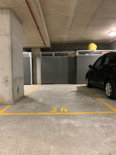Generous Sized, Secure Underground Haymarket parking spot