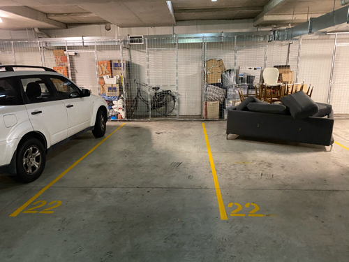 Private Property Garage Parking Space located in summer hill