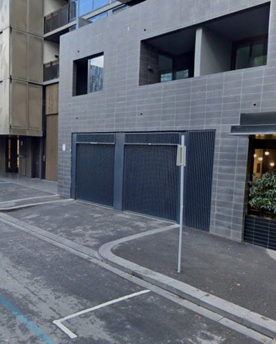 Secure underground parking across Royal Melbourne Hospital