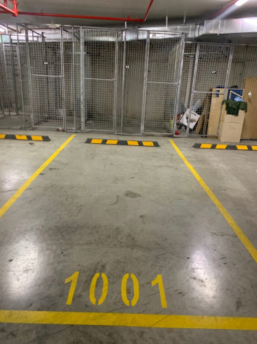Its a secured parking available