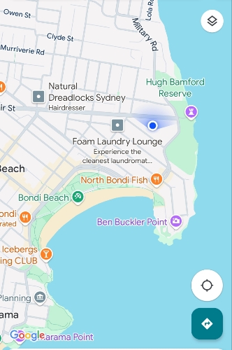 Hidden parking space less than 10m walk to Bondi Beach