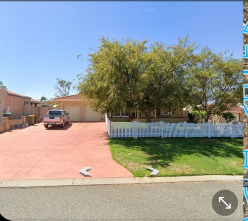 Undercover parking spot with locked gate and electricity and water available.