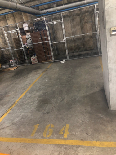 Large underground parking space in Koi Apartment George Street Parramatta