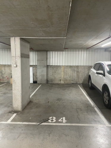 Indoor secured carpark, only 2 minute walk from Mascot station