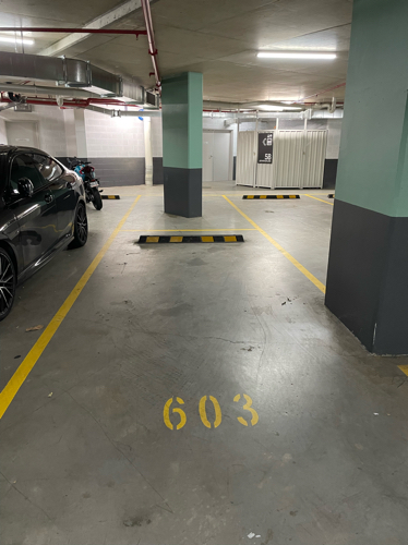 Indoor lot parking on Joynton Avenue in Zetland New South Wales