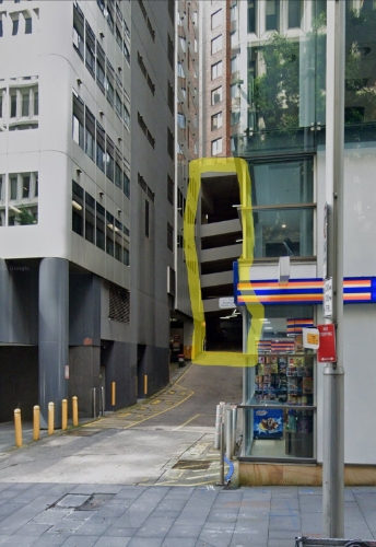 Prime location parking spot near Circular Quay