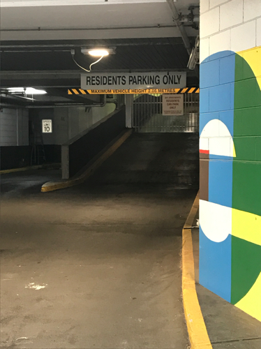 QV1 Resident's carpark near Melbourne Central, State Library Victoria and Chinatown Melbourne