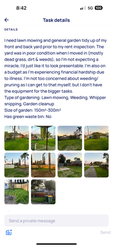 Parking in driveway or backyard on quiet residential culdesac. 7km to airport. 11km to CBD.