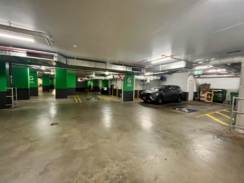 Indoor lot parking on Church Avenue in Mascot New South Wales