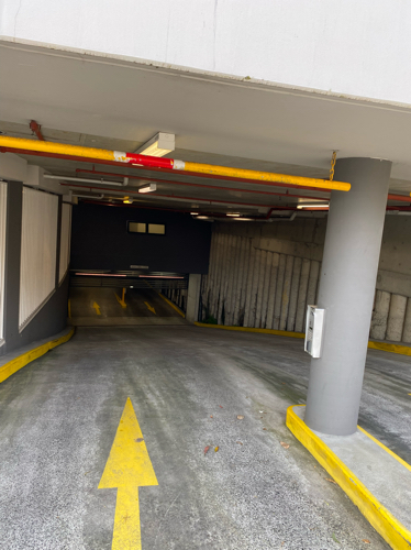 Indoor secure parking right beside Hospital and Literail