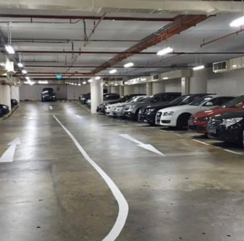 Covered parking for a 2-wheeled vehicle. Short and long-term rent in Tung Hop st, Waterloo, NSW