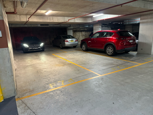 Indoor lot parking on Porter Street in Ryde New South Wales