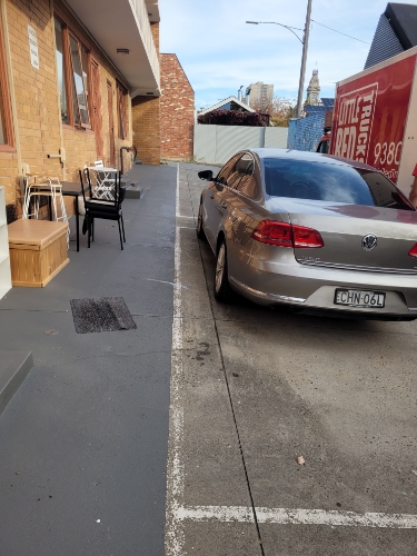Great off street parking space near brunswick st and johnston st fitzroy