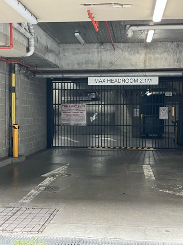 Secure Undercover CBD Parking Space