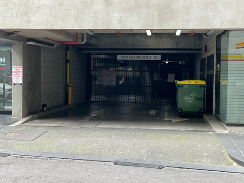 Secure Undercover CBD Parking Space
