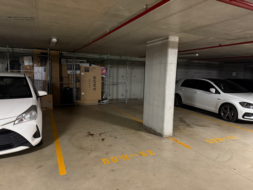 Great location secured indoor carpark in Rhodes