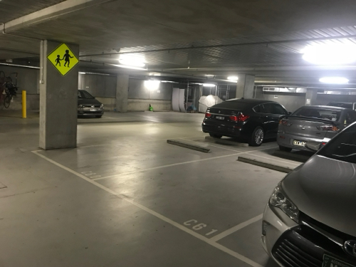 Car space is  available in Docklands now