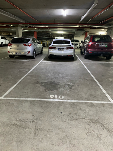 Indoor lot parking on Queens Bridge Street in Southbank Victoria